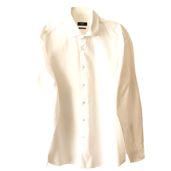 HUGO BOSS DRESS SHIRT SIZE 45/17/3/4 - Picture 1 of 3